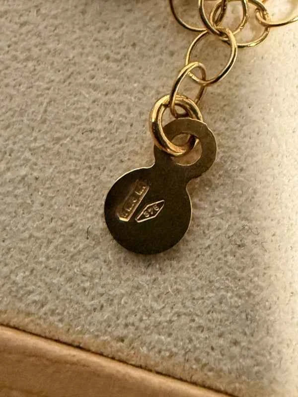 Bracelet en or enfant caméléon & étoile – Or 375