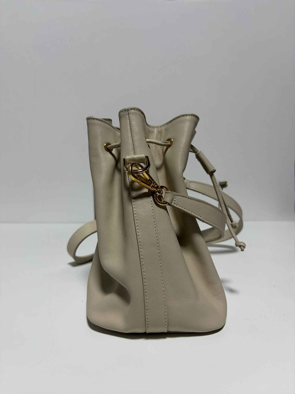 Sac Sceau Cuir Beige
