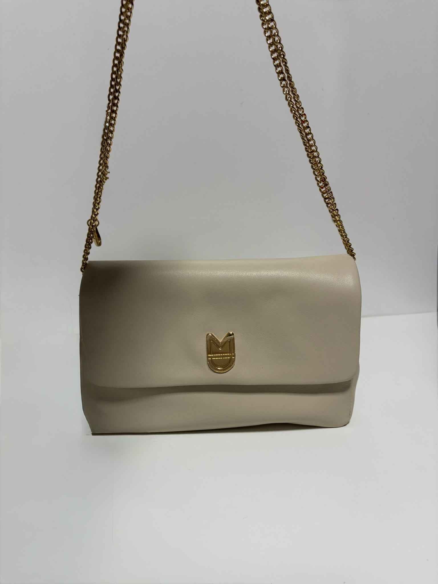 Sac en Cuir Beige