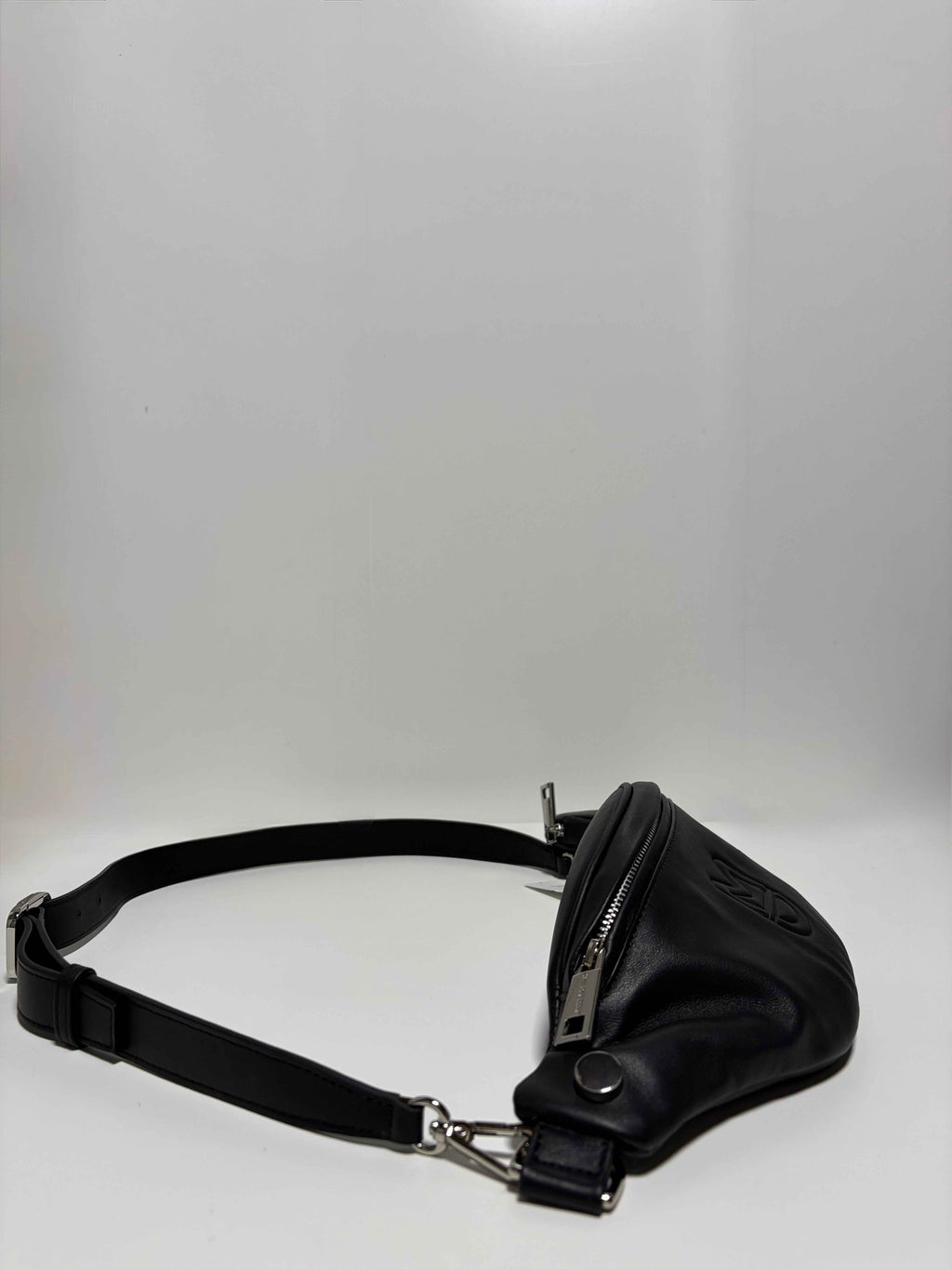Sac Banane Cuir Noir