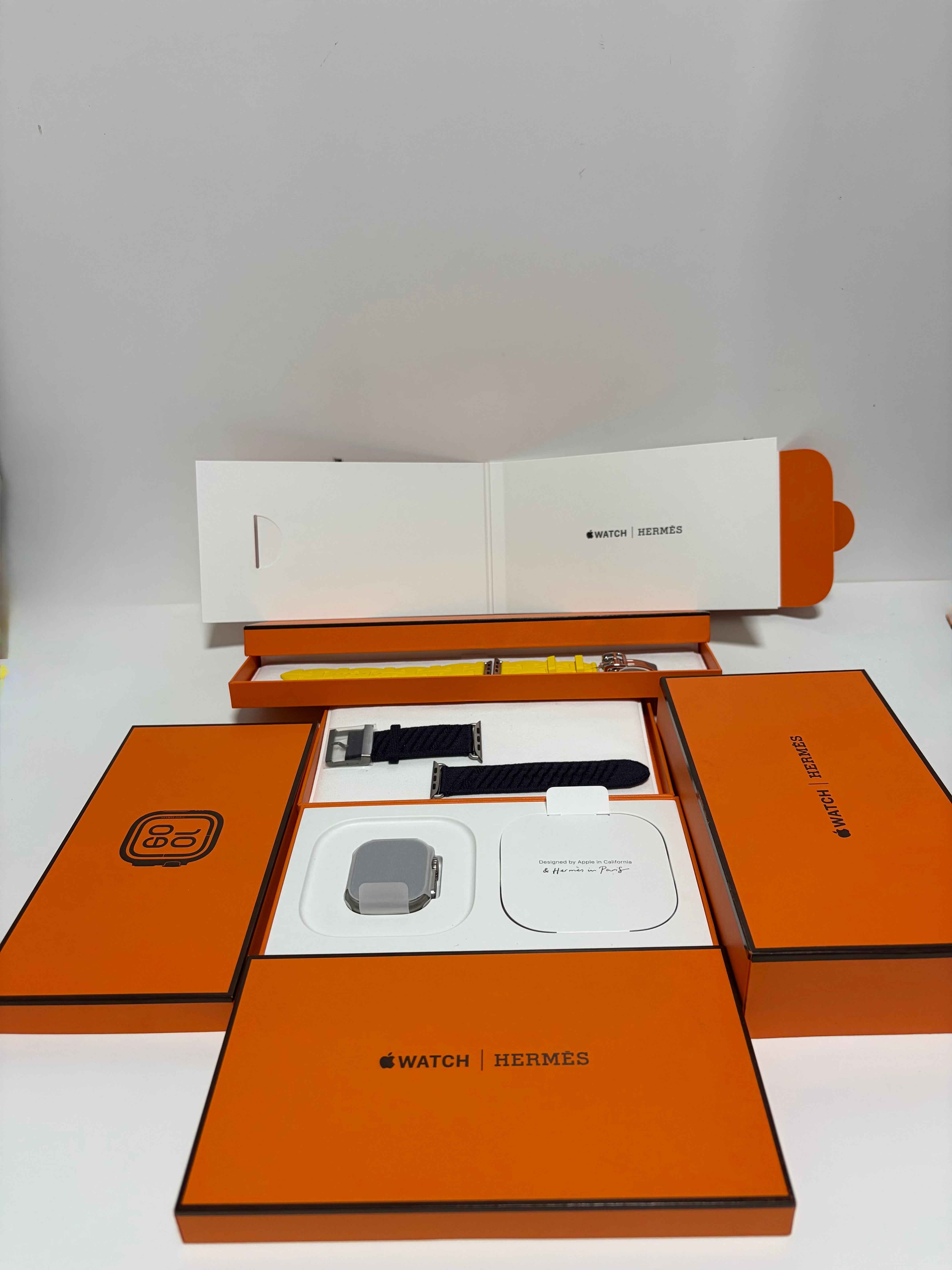 Apple Watch Hermès Ultra 2 – 49 mm Titane Naturel (2024)