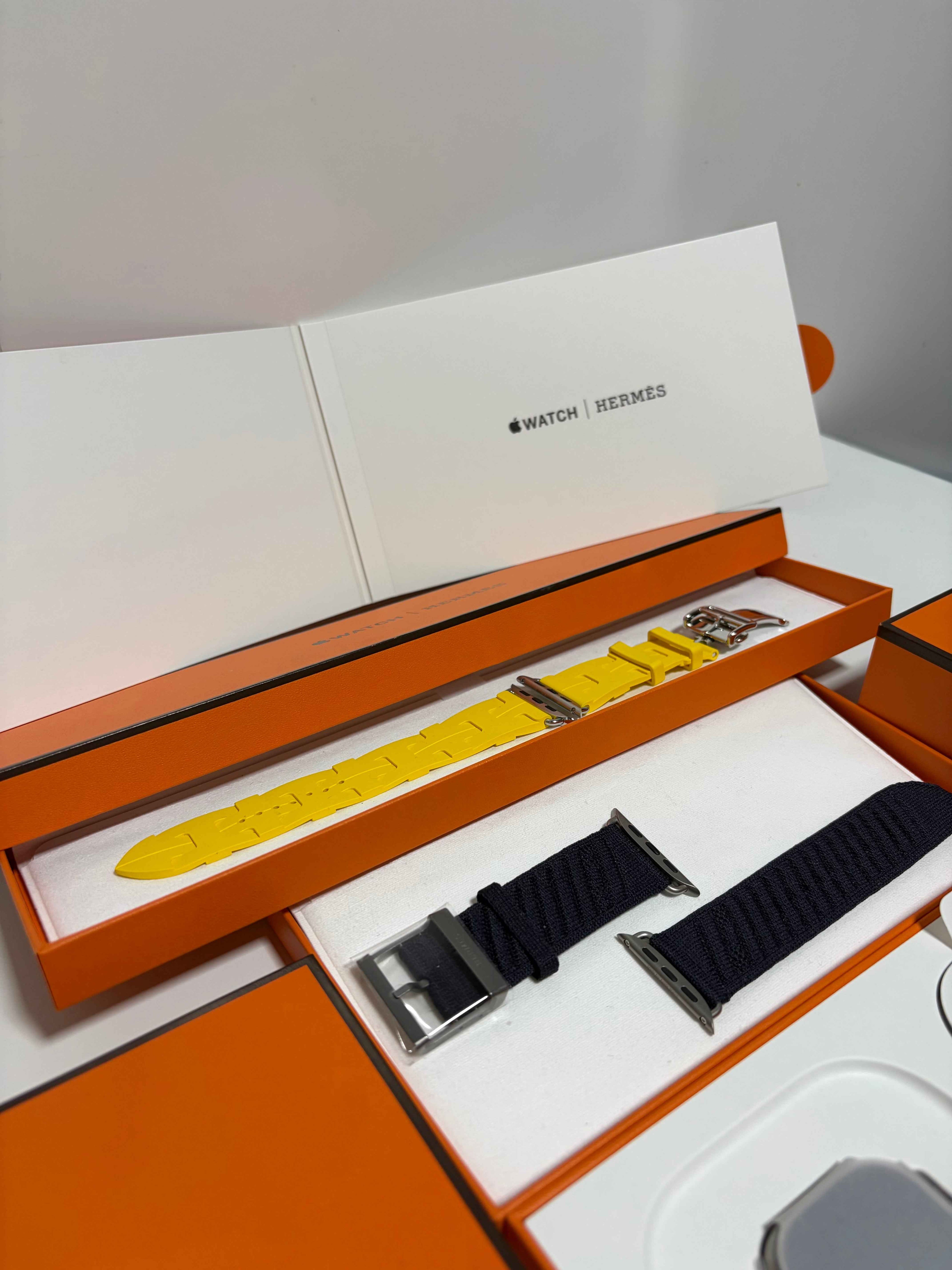 Apple Watch Hermès Ultra 2 – 49 mm Titane Naturel (2024)