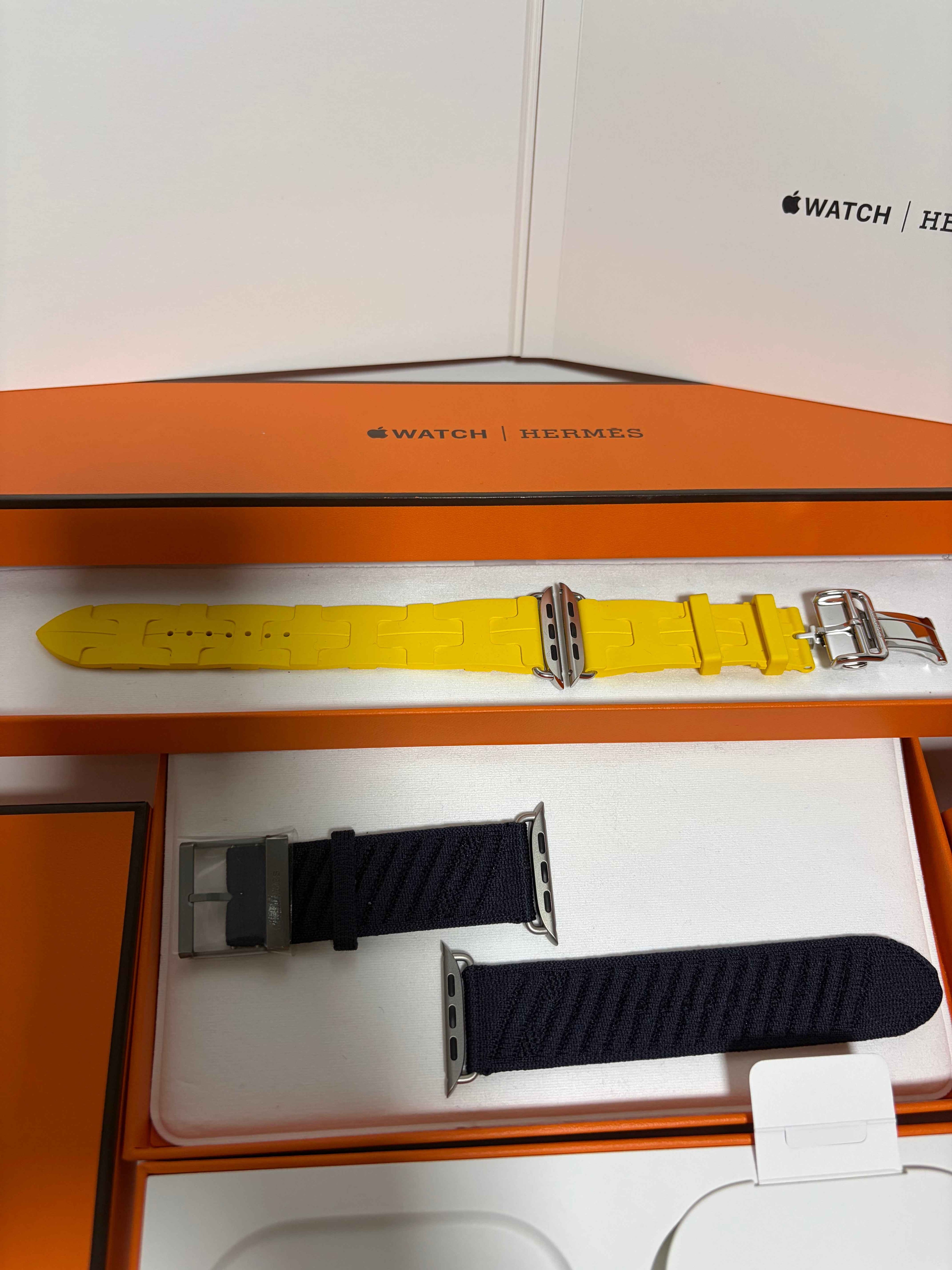 Apple Watch Hermès Ultra 2 – 49 mm Titane Naturel (2024)