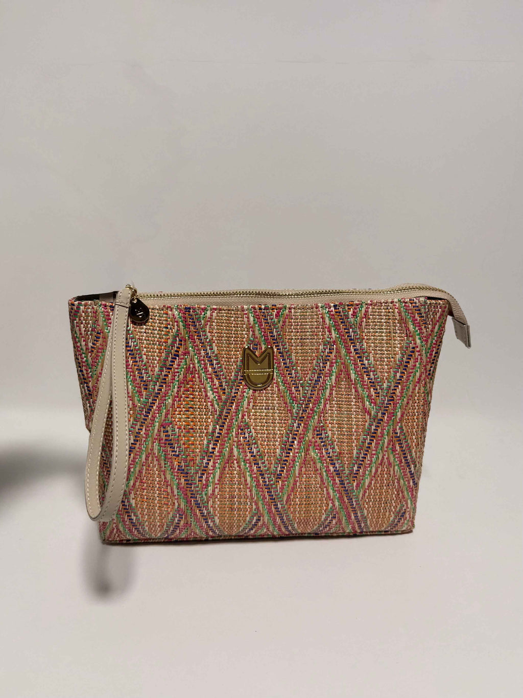 Pochette en paille Colorée