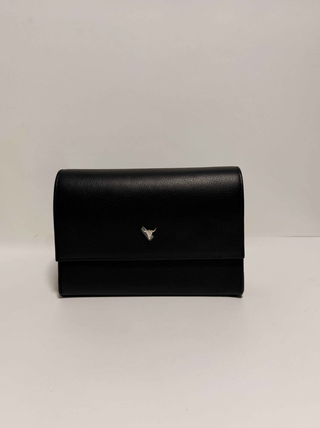Sac Rigide en Cuir Noir