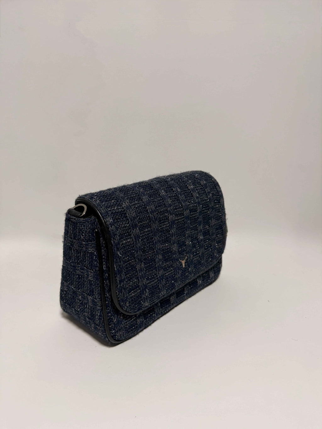 Sac en Tweed Bleu Marine