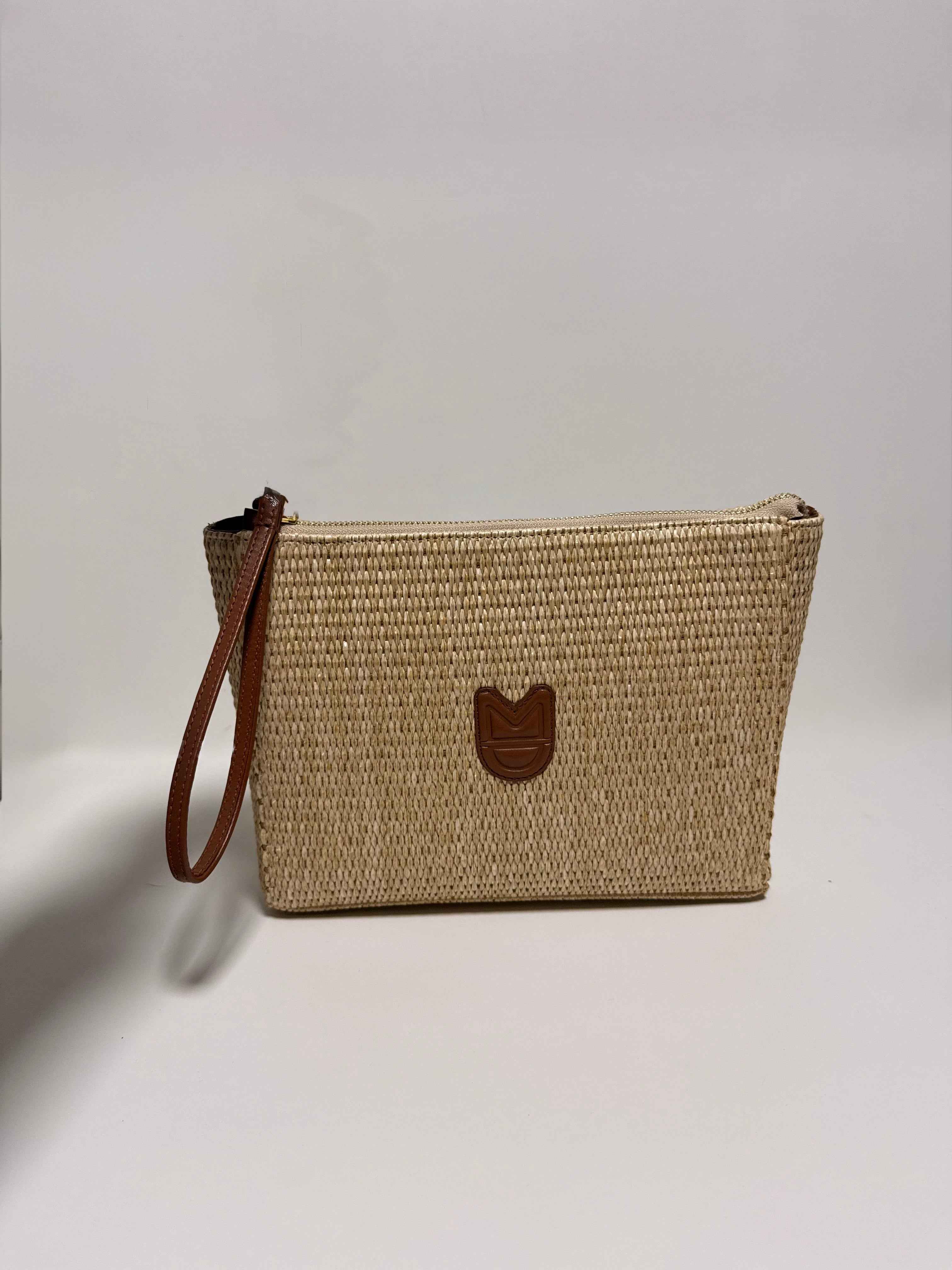 Pochette en Paille Raphia