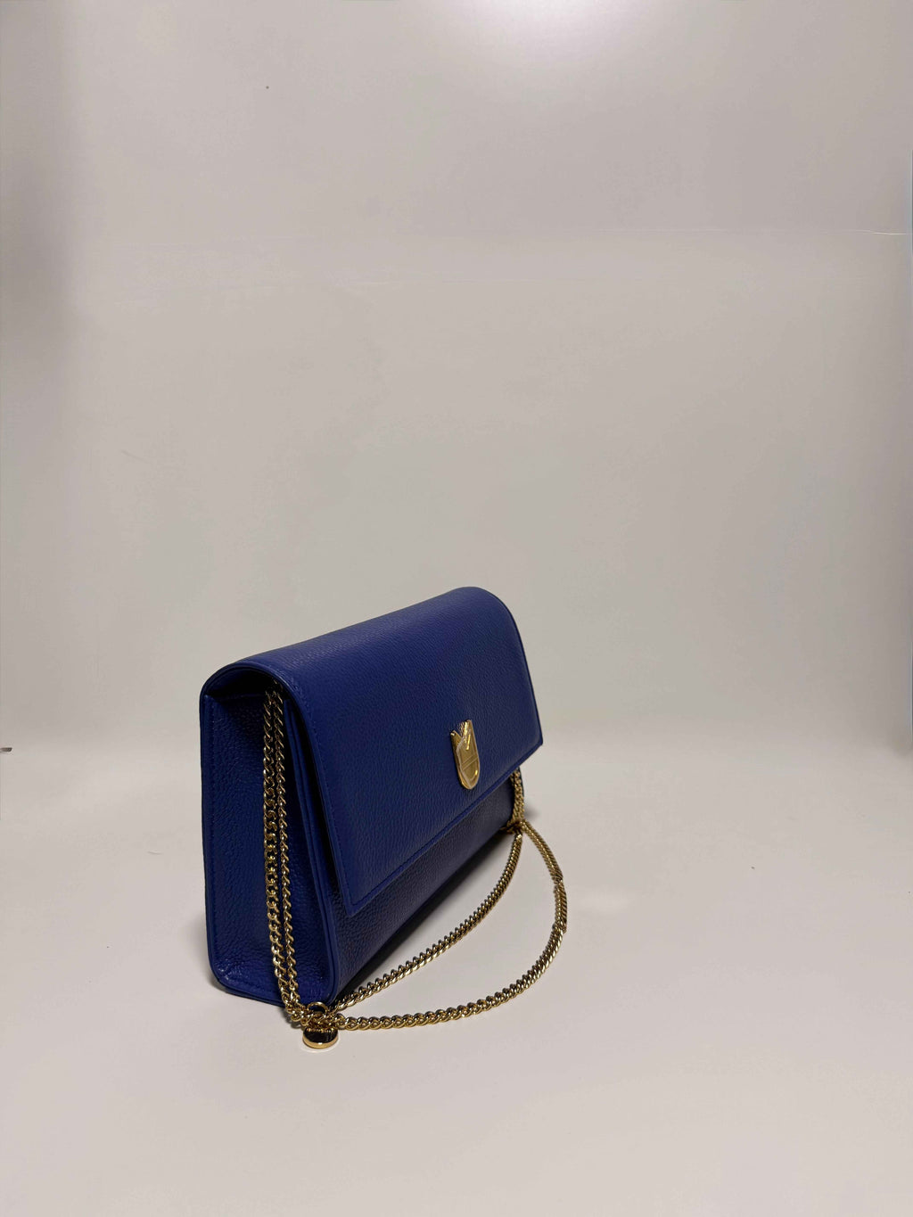 Sac à Main Cuir Bleu