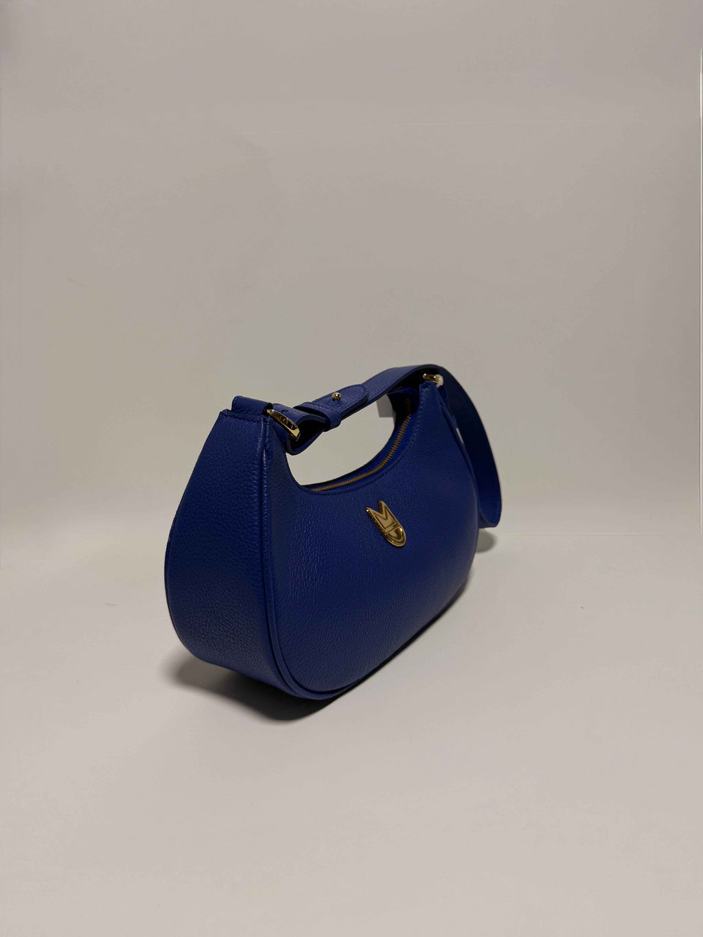 Sac Baguette Grace Cuir Bluebird