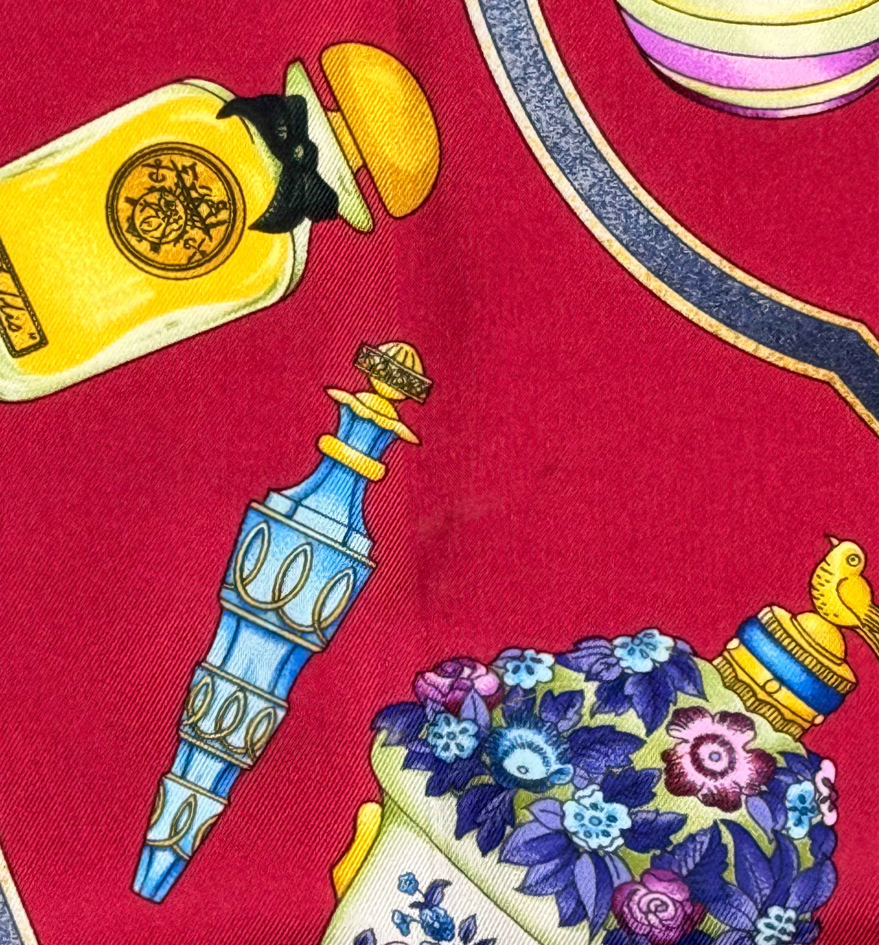 Carré Hermès "Qu’importe le flacon, pourvu qu'il y ait l'ivresse"