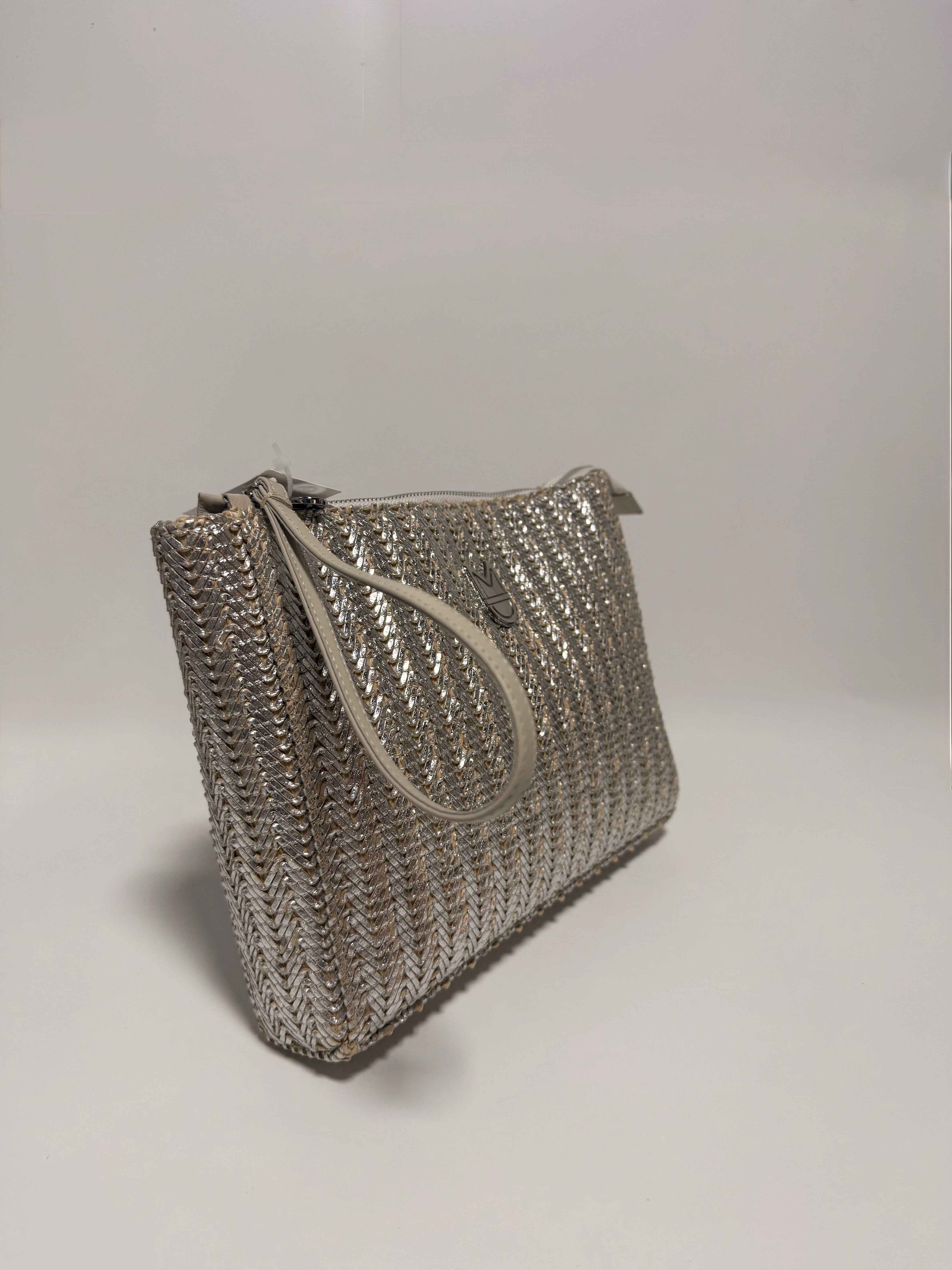 Pochette en Paille Brillante