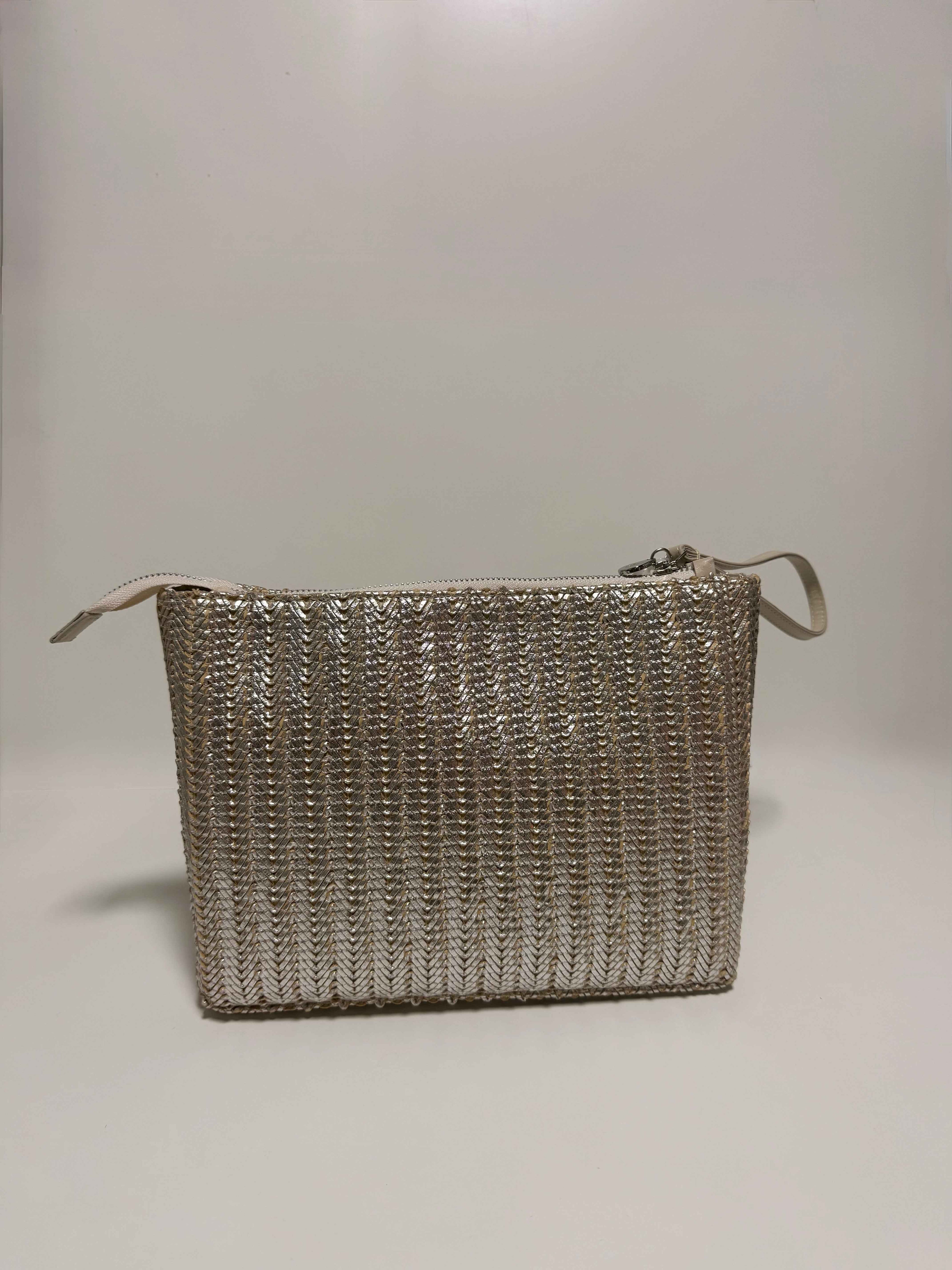 Pochette en Paille Brillante