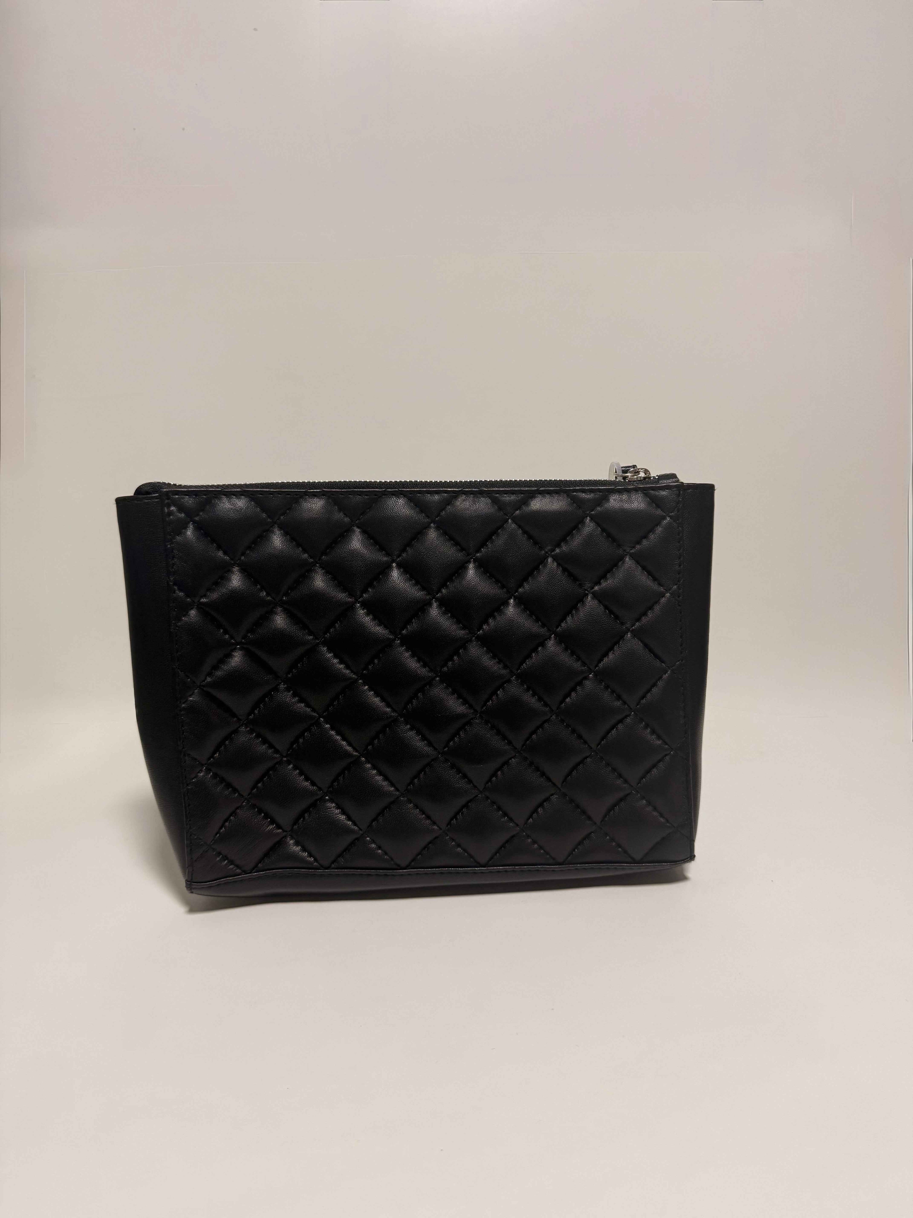 Pochette Bazar Cuir Noir