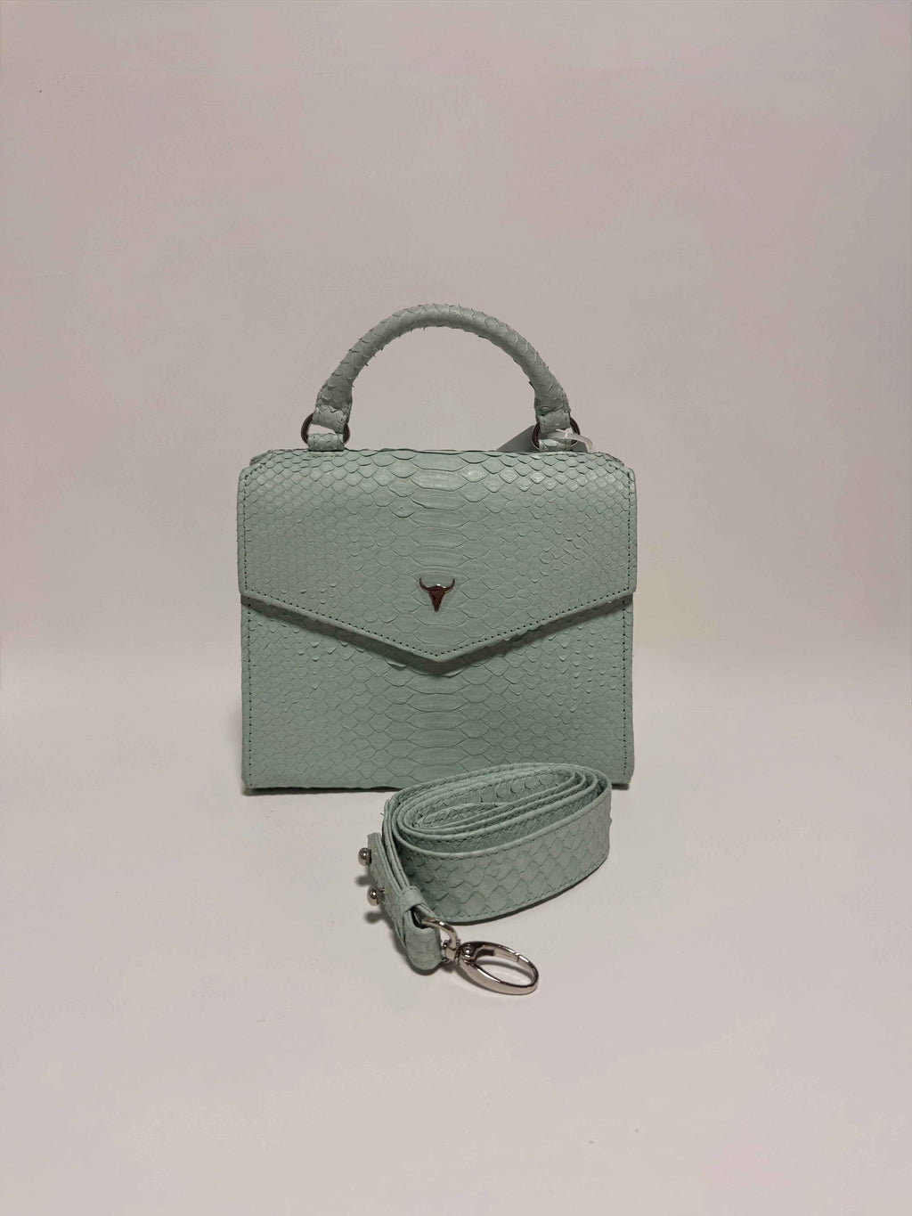 Sac en Python Vert Menthe