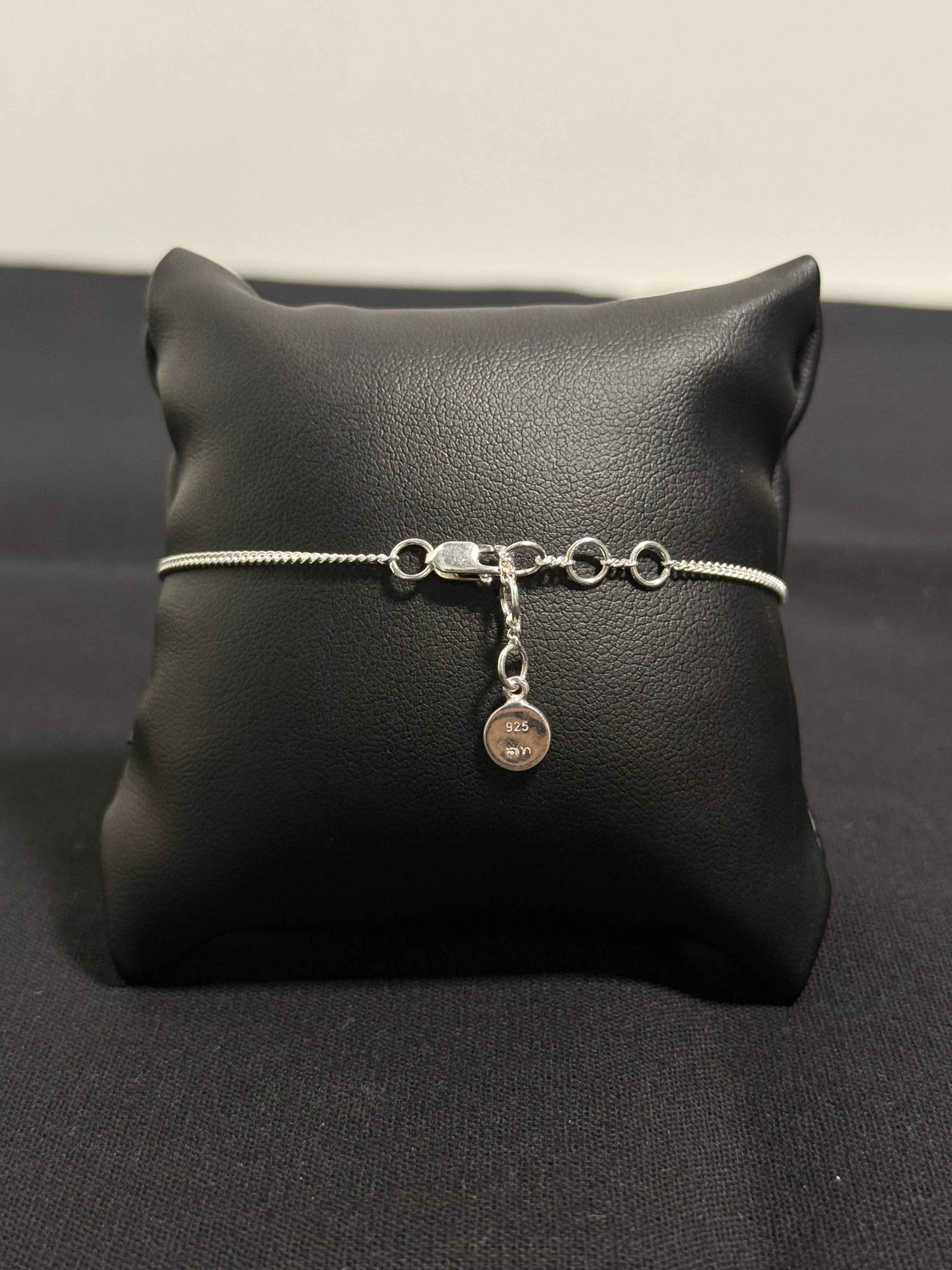 Bracelet fin en argent massif 925