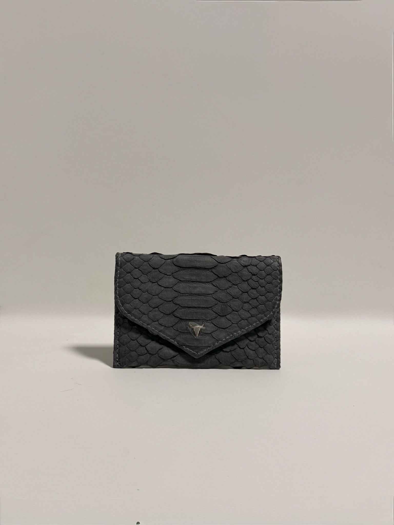 Porte Monnaie Python Cool Grey
