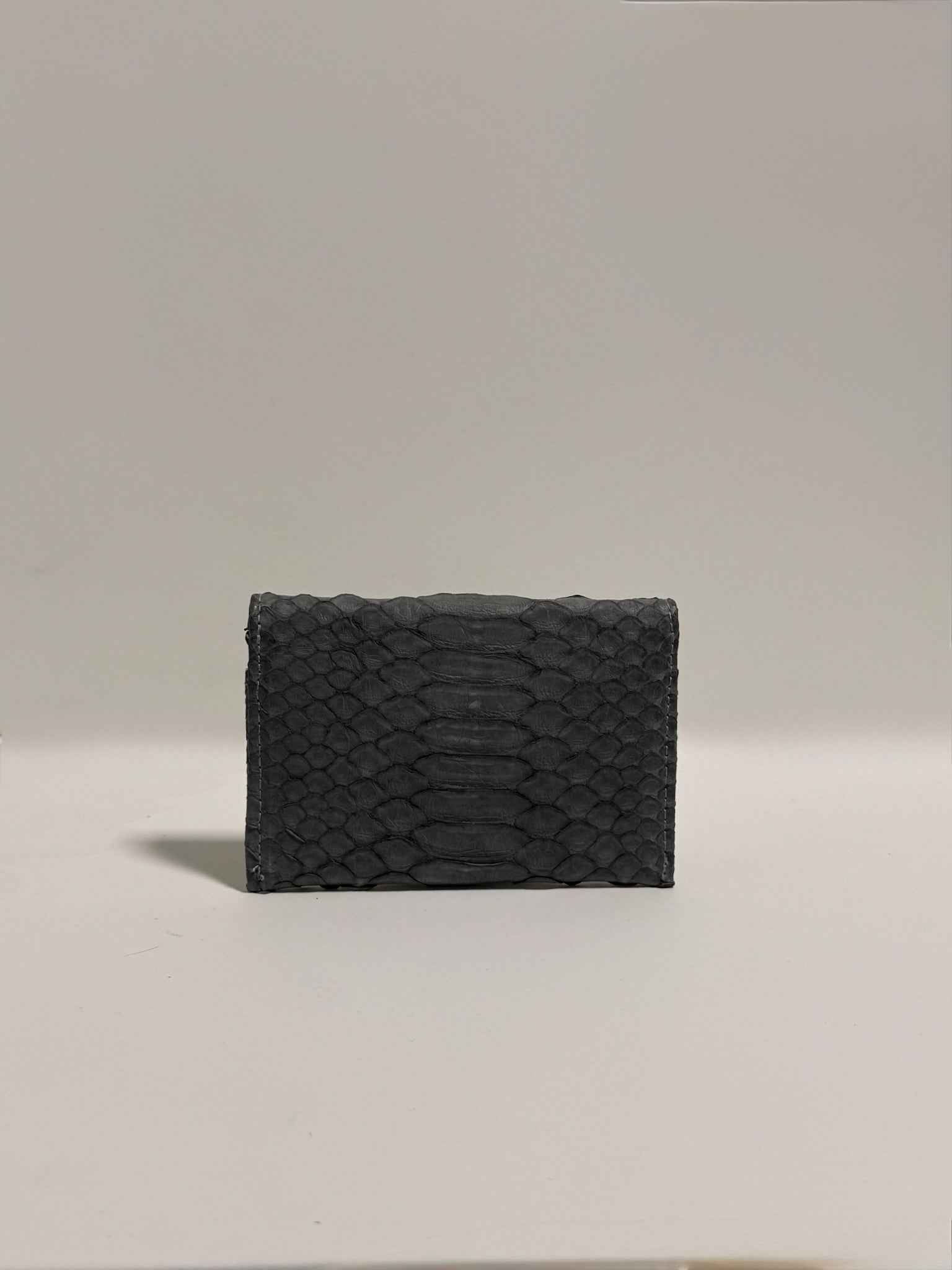 Porte Monnaie Python Cool Grey