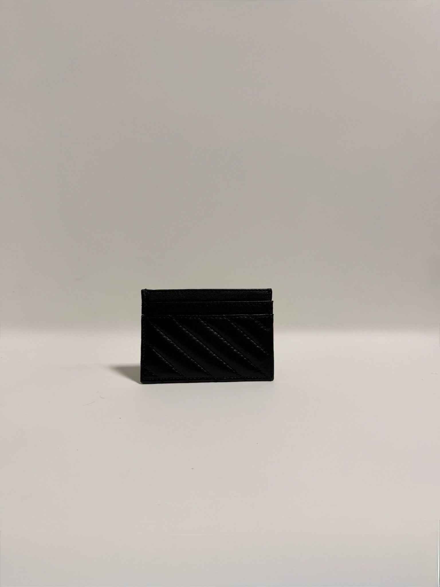 Porte Carte Cuir Noir