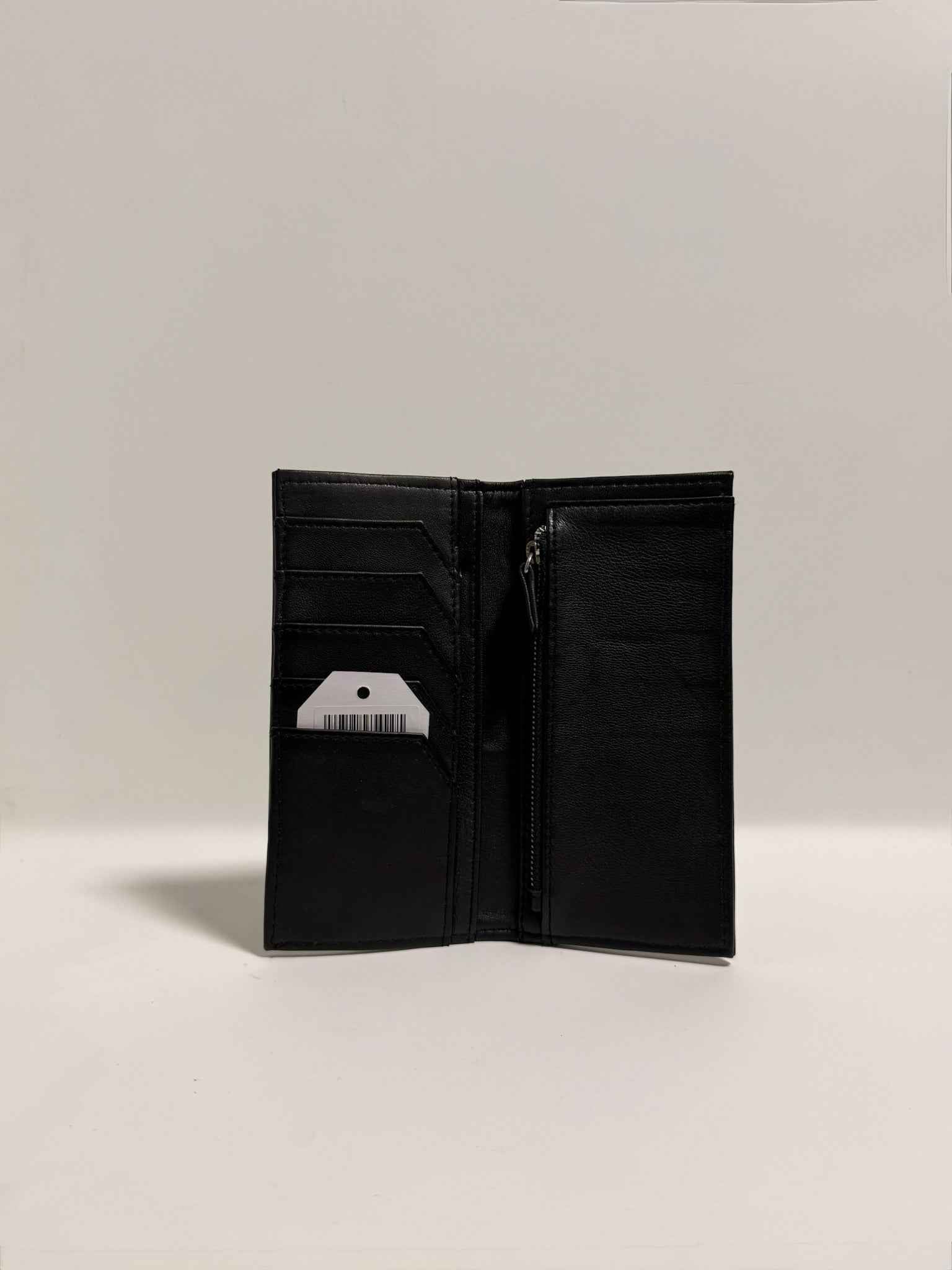 Portefeuille Maxi Cuir Noir