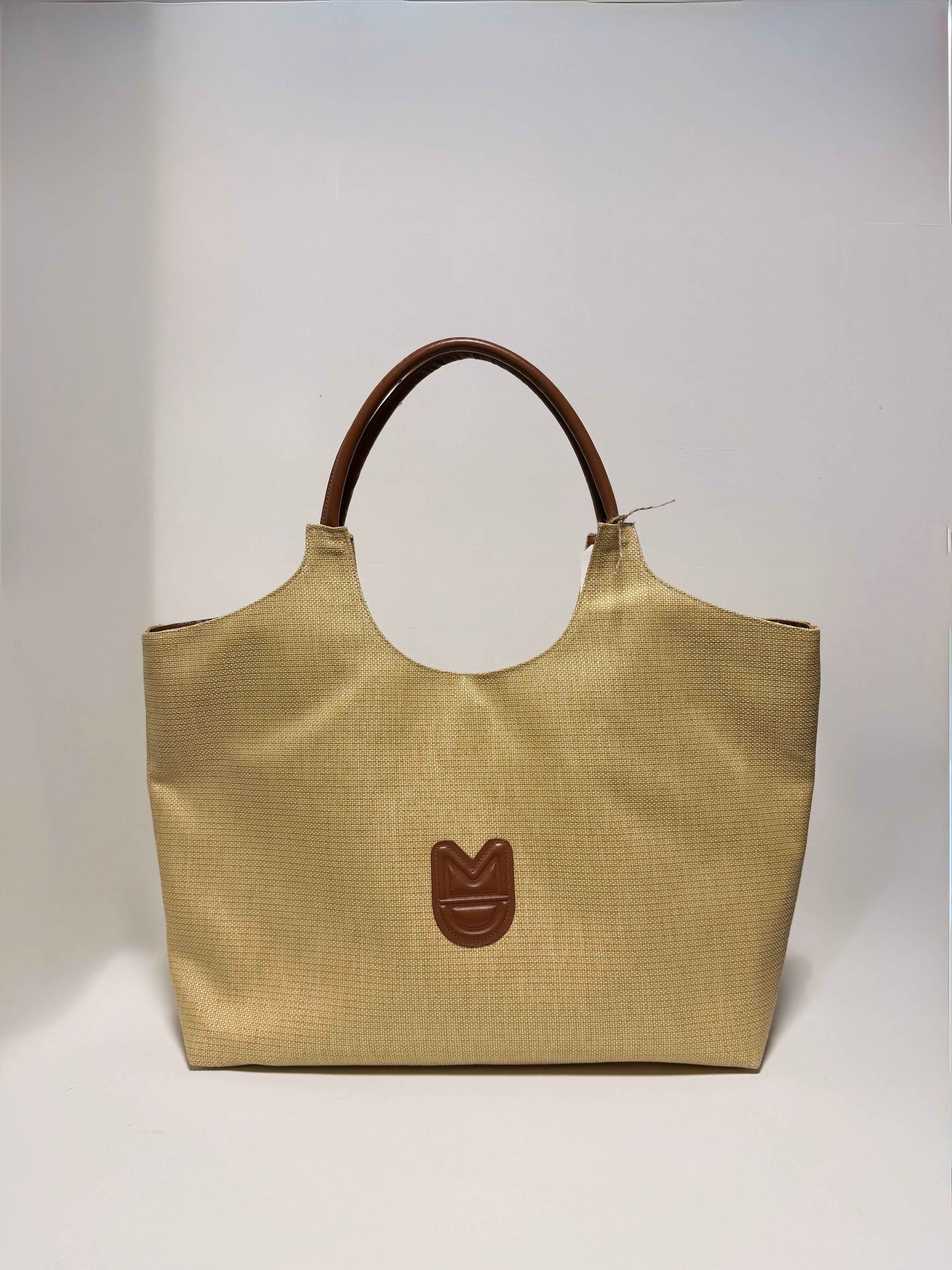Sac Cabas en Raphia Naturel
