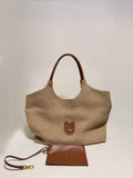 Cabas Jane Tole Été Cognac