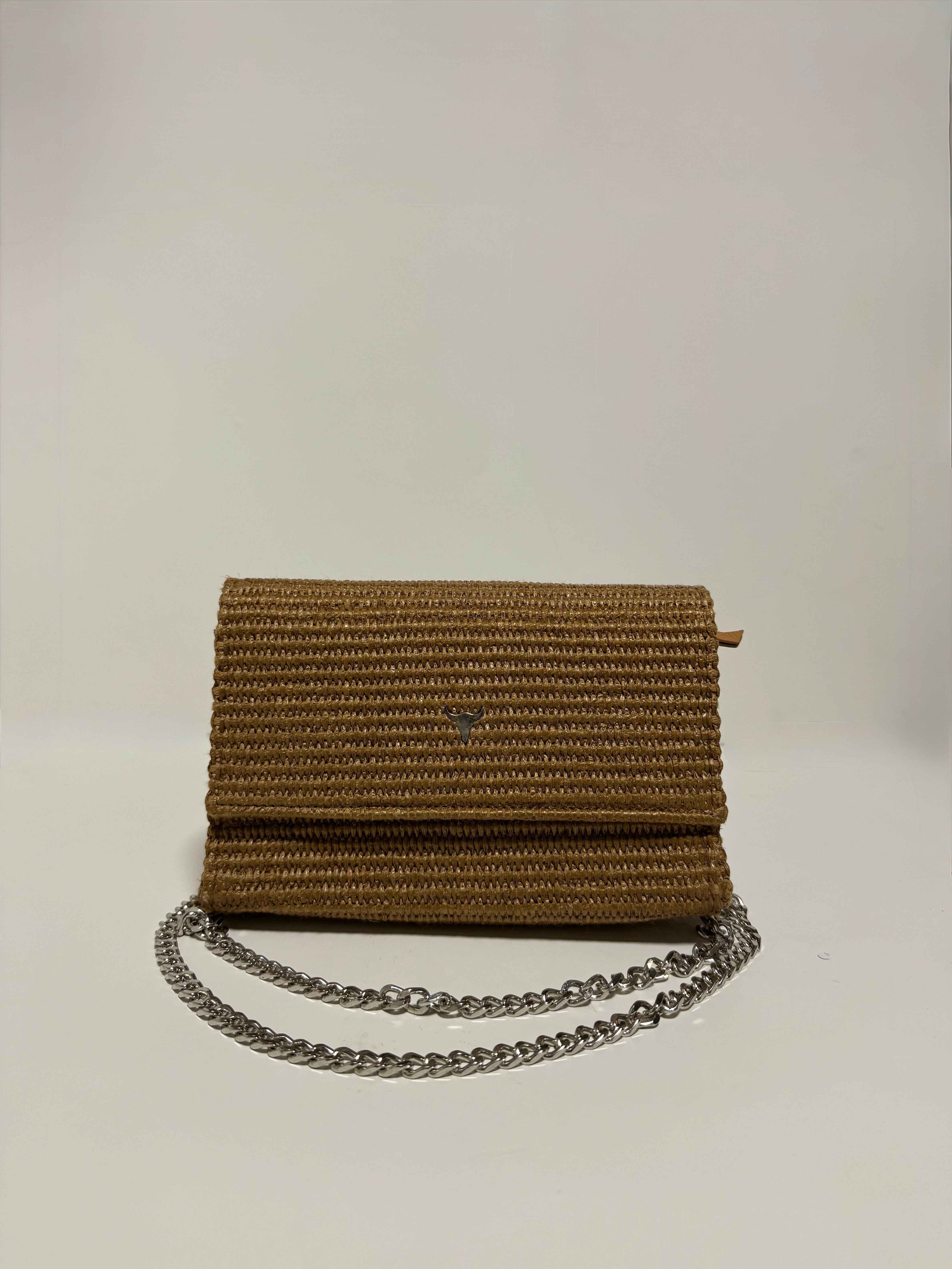 Sac en Raphia Marron