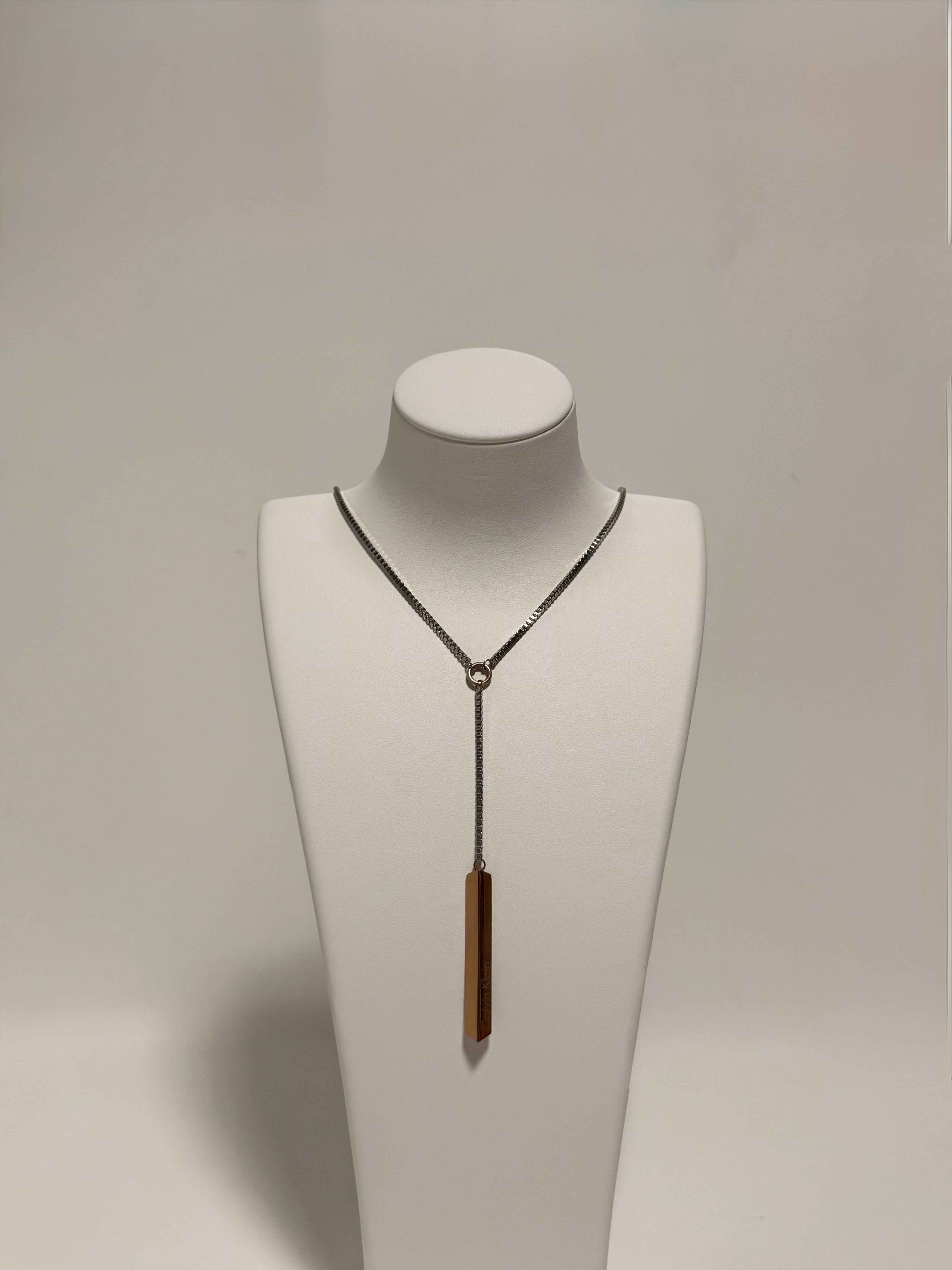 Colliers Calvin Klein - Pendentif Géométrique