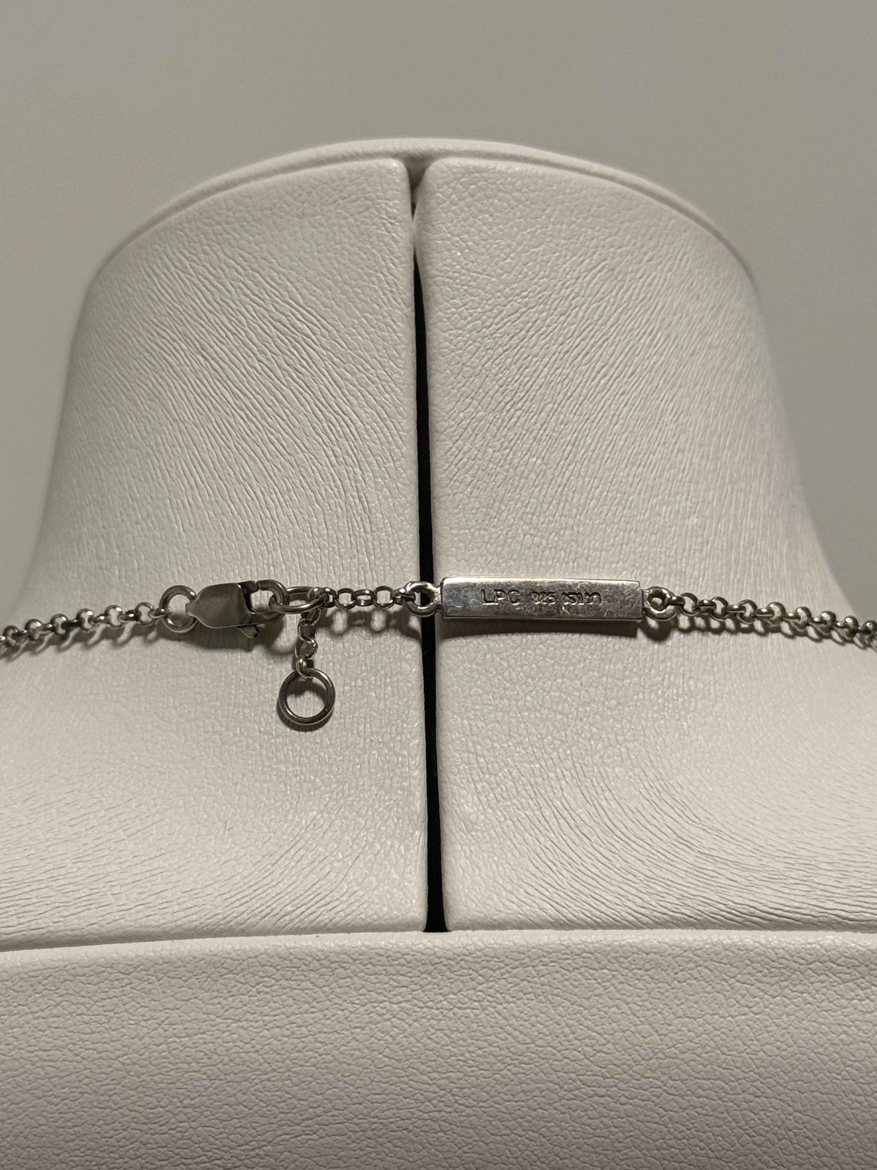 Collier en Argent pendentif Fleur Hivernale