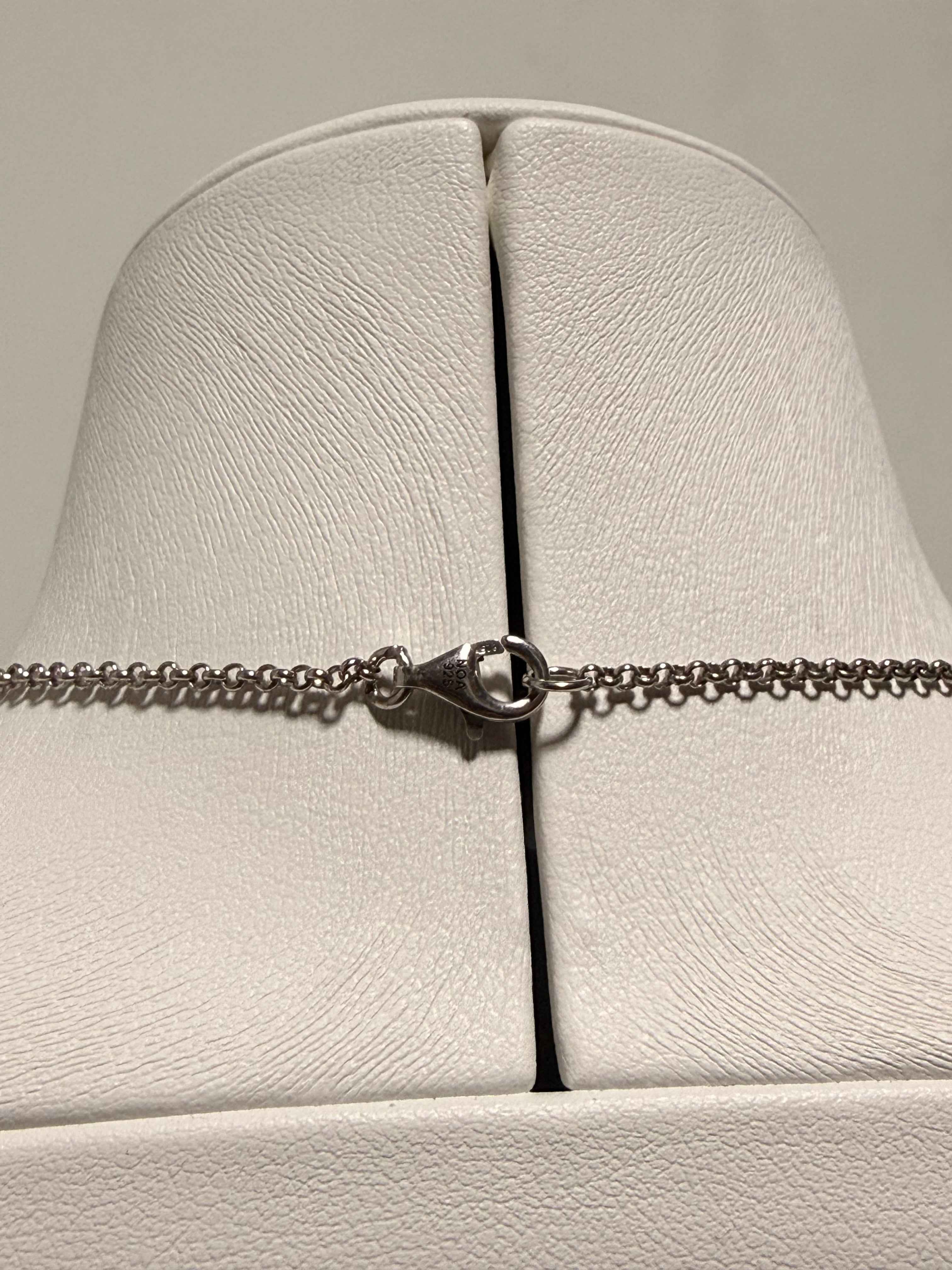 Collier avec Pendentif Marron